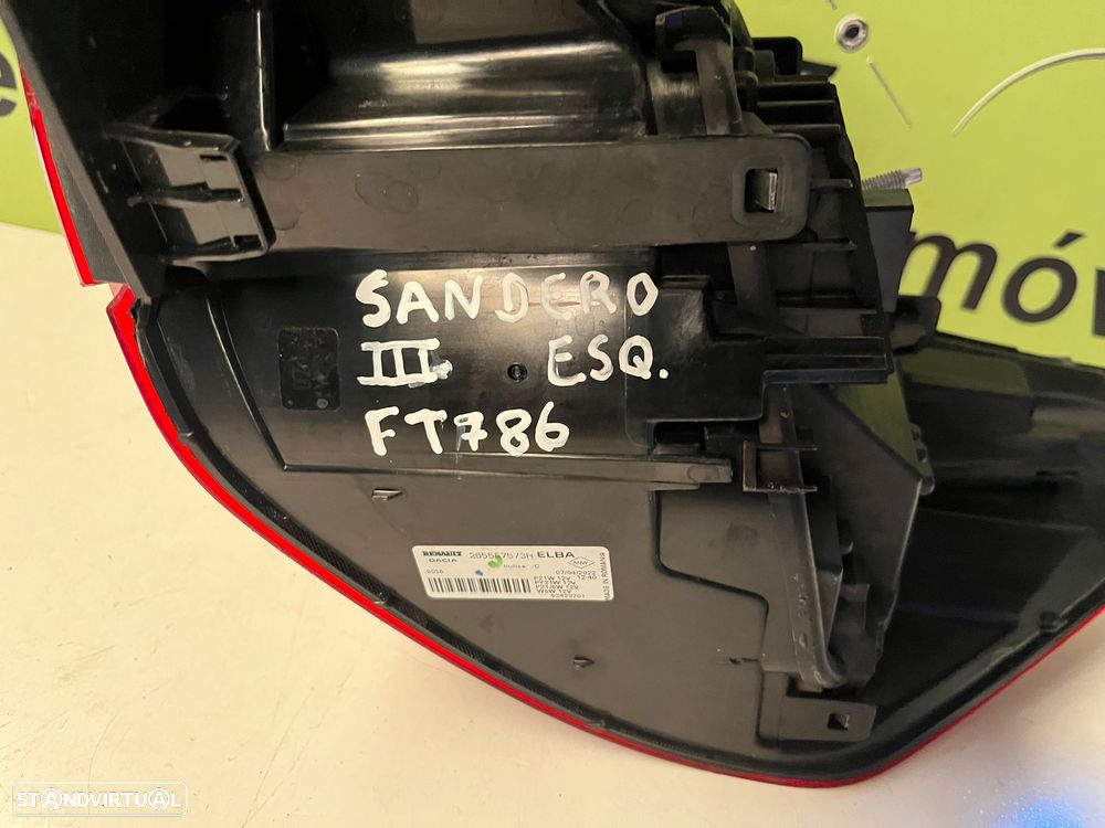 Dacia Sandero III FAROLIM ESQUERDO - FT786 - 7