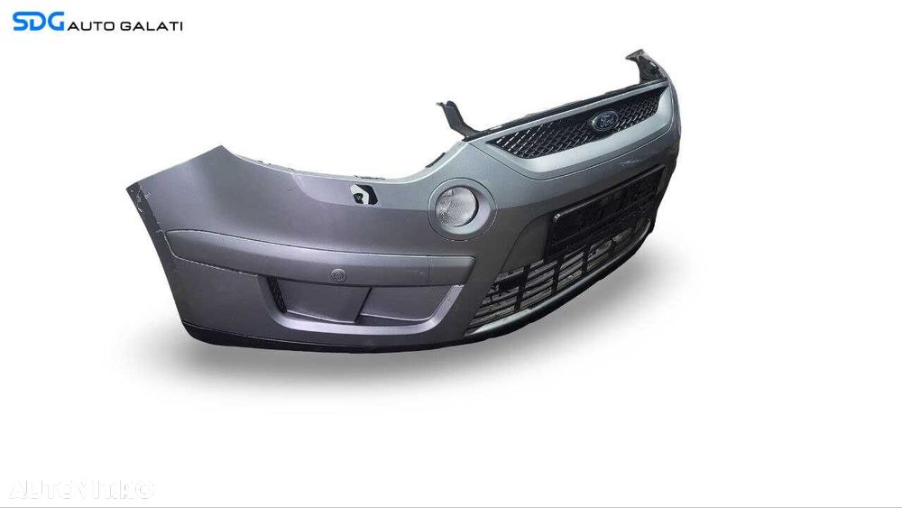Bara Spoiler Fata cu Locas pentru Senzor de Parcare si Spalatoare Far Faruri Ford S-Max 2006 - 2010 Cod 6M51-17A989-BB [LC3406] - 3