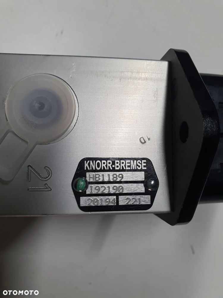 Zawór hamulca ręcznego, dźwignia, manetka Knorr-Bremse HB1189, I92190, EVOBUS,NEOPLAN,MAN, SOLARIS - 3