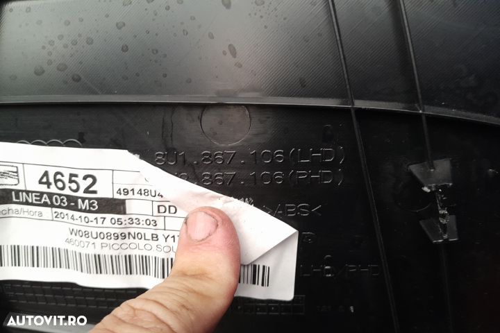 Fata / Tapiterie usa fata dreapta 8U1867106 8U1867106 Audi Q3 8U [201 - 3