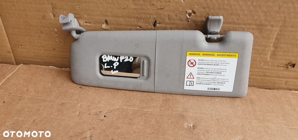 Słonecznik osłona przeciwsłoneczna lewa BMW X5 E70 7319147 - 1