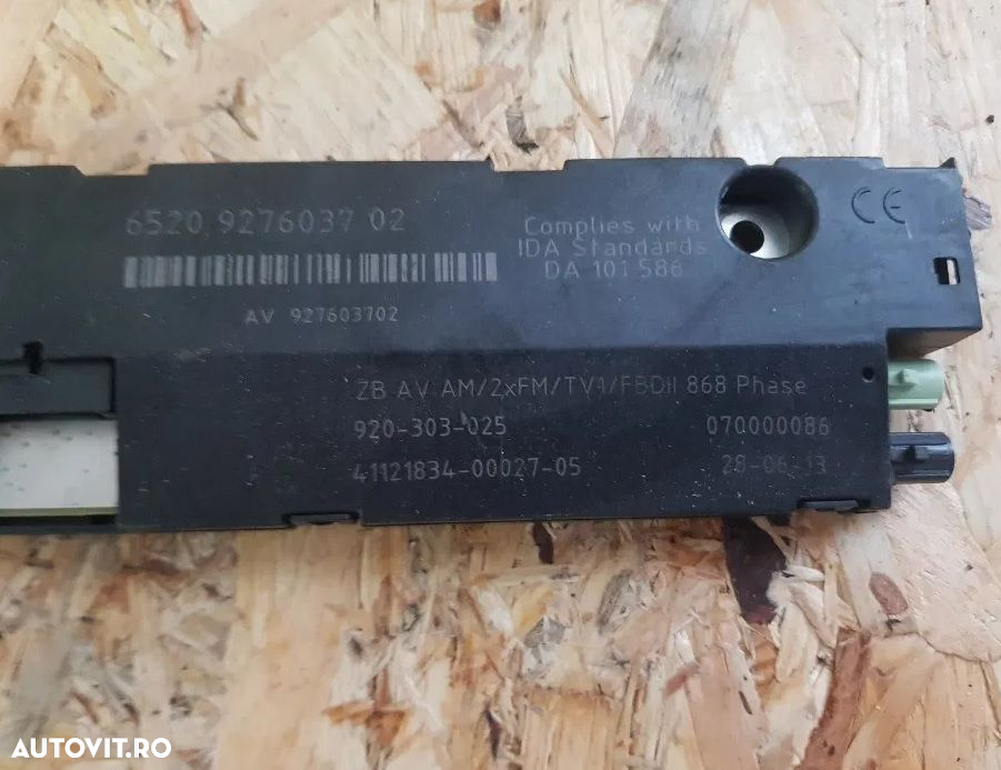 Modul Amplificator Antena Bmw Cod 9276037 - 3
