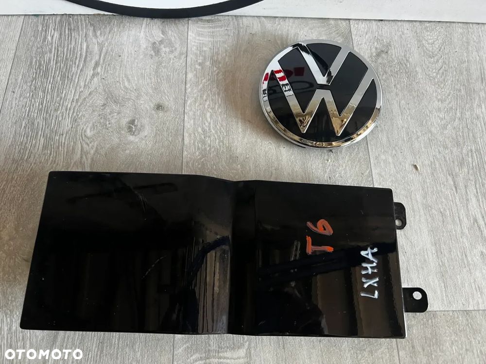 VW T6 T6.1 KLAPKA WLEWU PALIWA I BLACHA POD KLAPKĄ 7E0809905B 7E0853289 KPL 2019R LC9X - 4