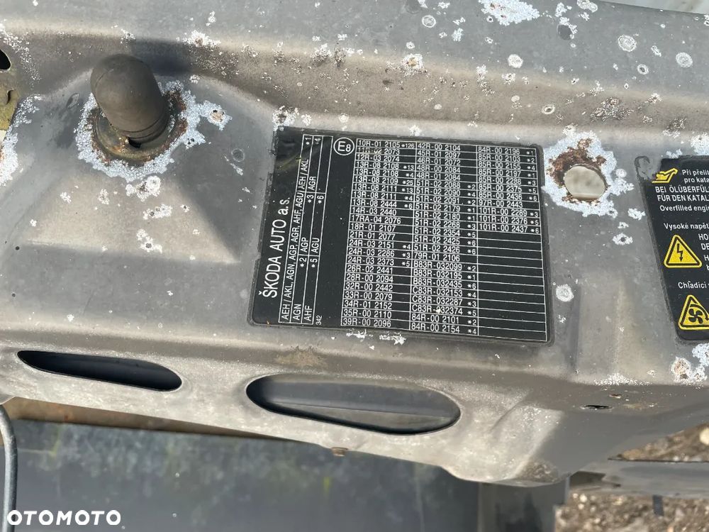 WZMOCNIENIE CZOŁOWE PAS PRZEDNI SKODA OCTAVIA I 1U0010247 - 4