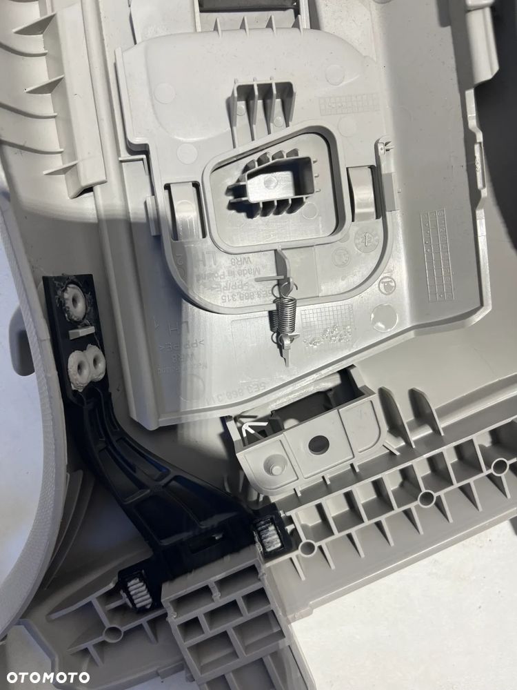 WYPOSAZENIE WNETRZA POSZYCIE SŁUPKA B PRAWA/LEWA GÓRNA SKODA OCTAVIA IV 5E3867282  5E3867234B,5E3867233B,5E3868312,5E7867246,5E7867287,5E7867288, - 5