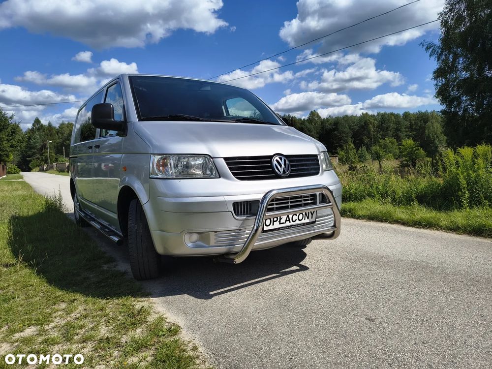 Volkswagen TRANSPORTER T5 Klima Elektryka Tempomat Duże Radio Brygadówka Dubel Kabina Klapa Rury - 21