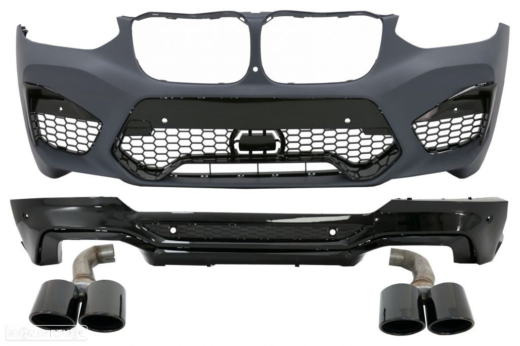 Body Kit Bmw X4 G02 (2018 em diante) Look M Performance - 1