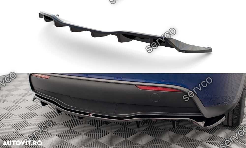 Prelungire splitter bara spate Tesla Model Y 2020- v1 - Maxton Design