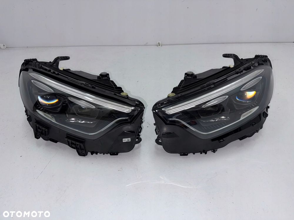 PRZÓD DO MERCEDES GLC X254 AMG MASKA ZDERZAK BŁOTNIKI LAMPY - 11