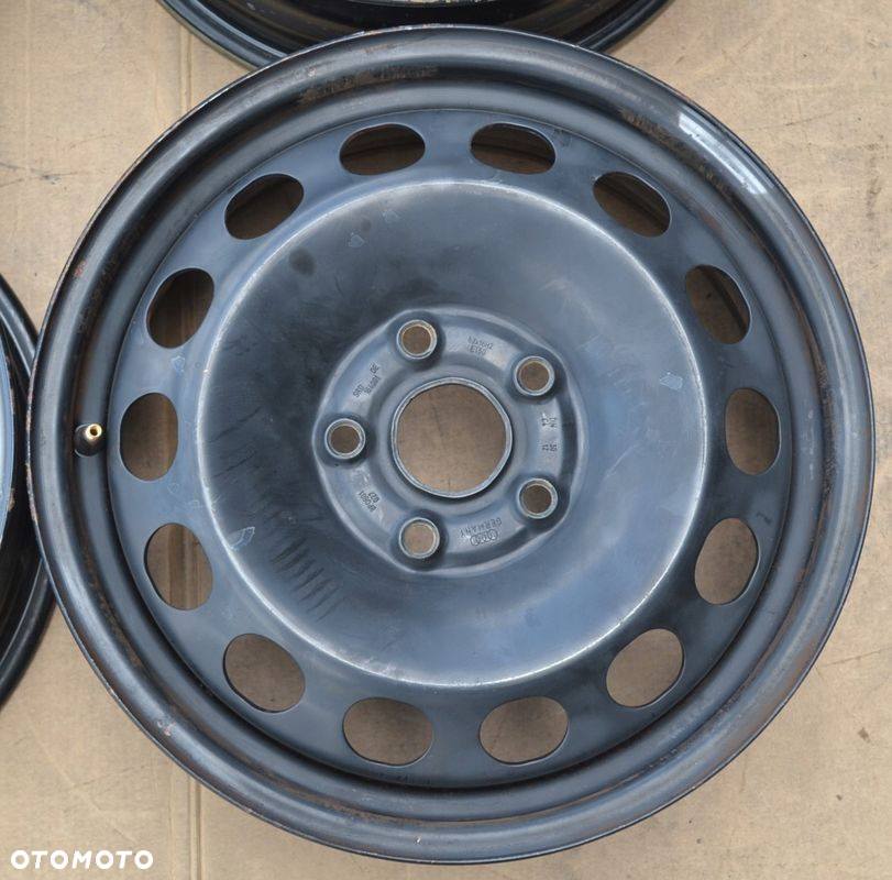 FELGA STALOWA VW SKODA AUDI SEAT 5x112 6J16 ET 50 x1szt F-614 - 5