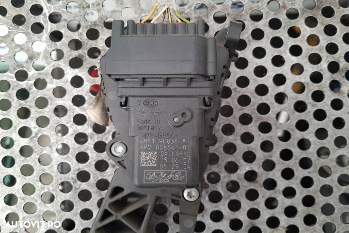 Pedala acceleratie 4M51-9F836-AH Ford Focus 2 [2004 - 2008] - 1