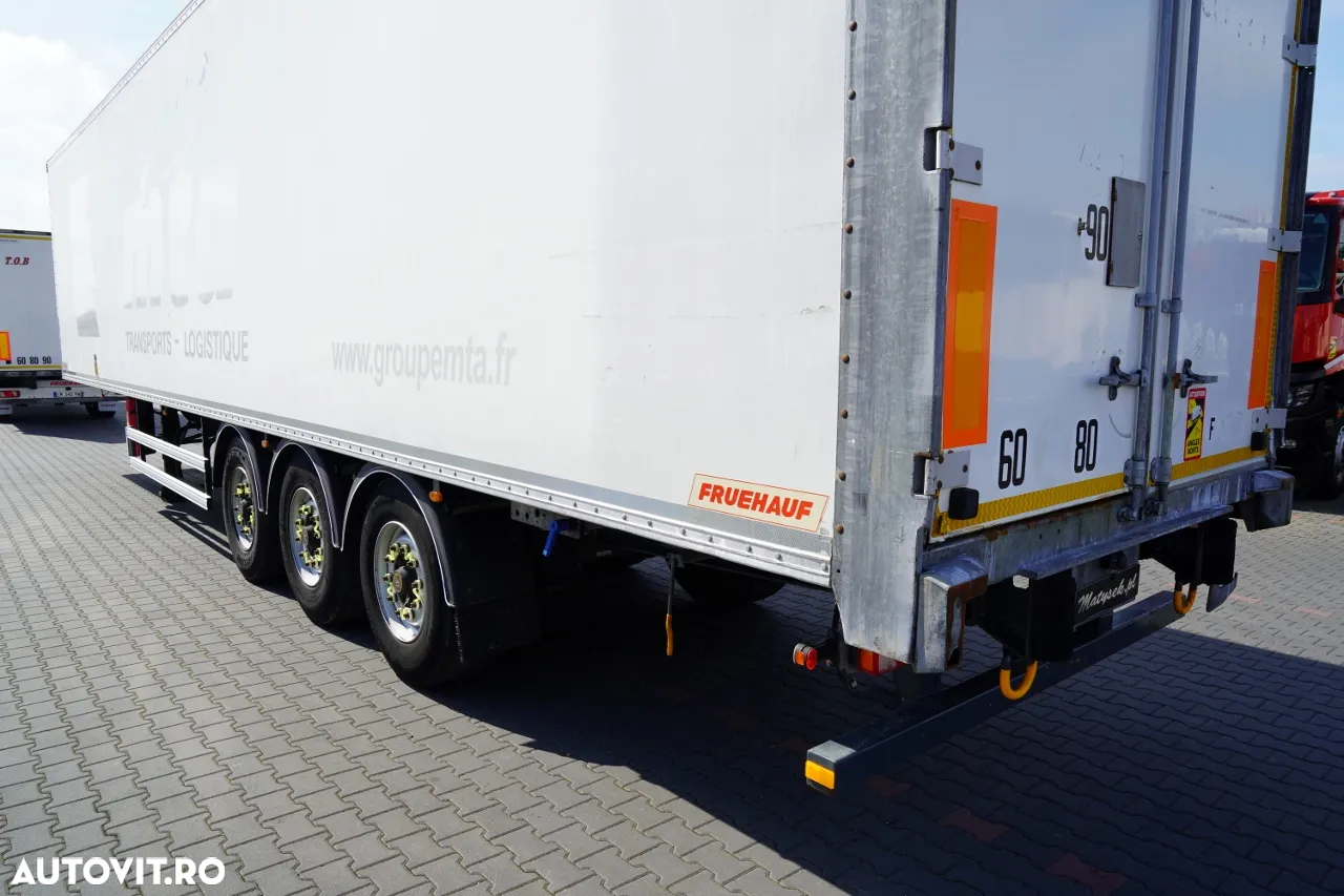 Fruehauf IZOTERMĂ / CONTAINER / KOFFER / PODEA FOARTE REZISTENTĂ: SLĂBĂ DE BALUSTRATĂ - 9