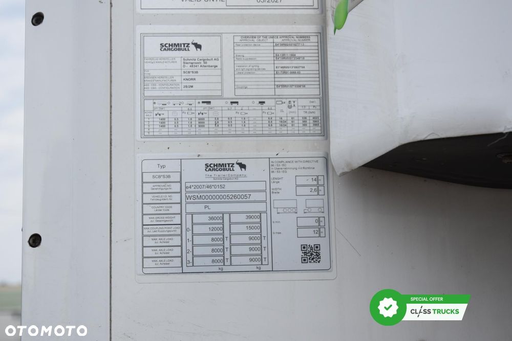 Schmitz Cargobull SKO Double Deck FP 60 ThermoKing SLXi 300 - 11