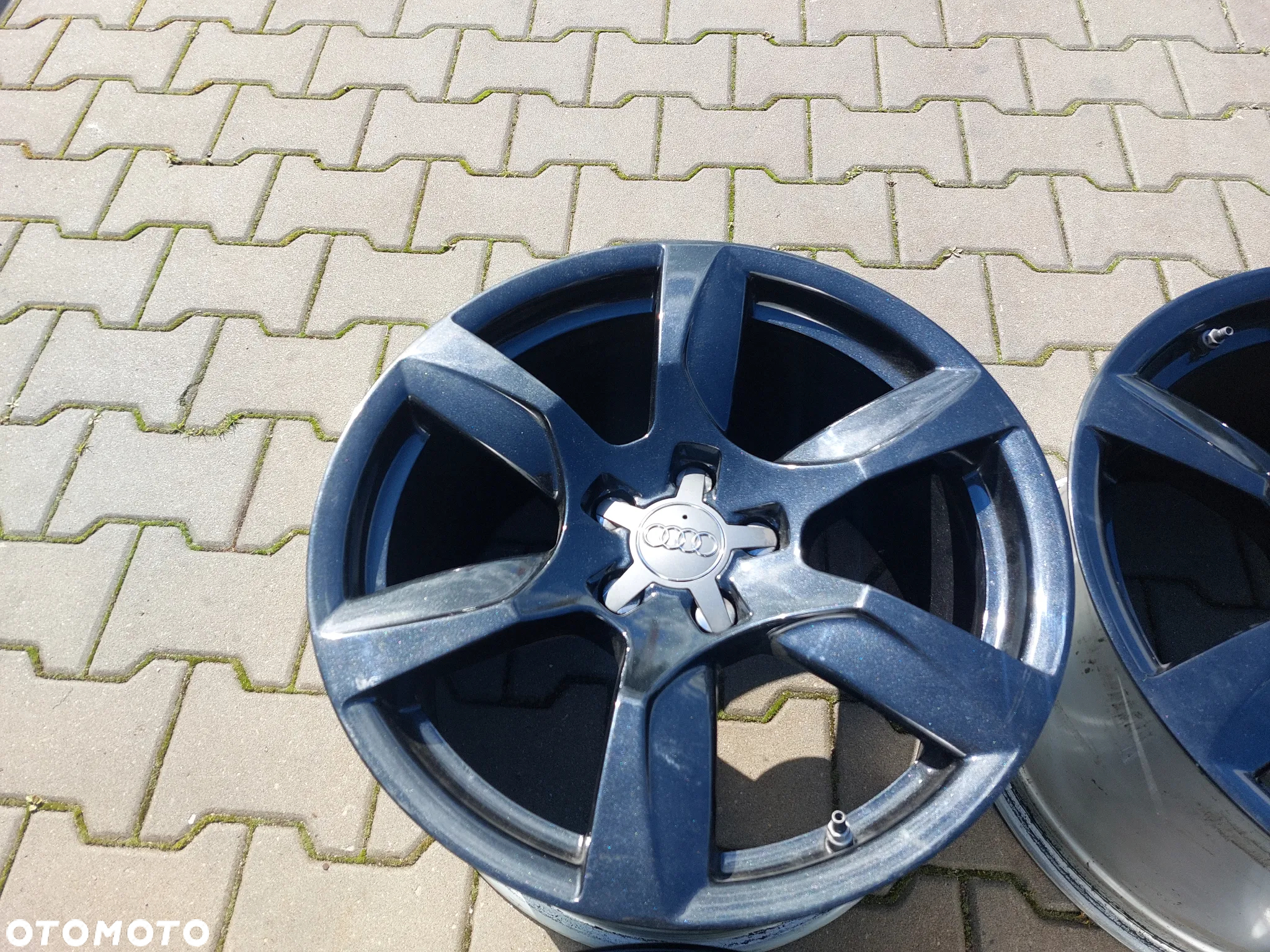 AUDI R8 AUDI TT A3 FELI ALUMINIOWE R18 8.5J ET42 10.5J ET50 5X112 ORYGINAŁ PROSTE! - 2