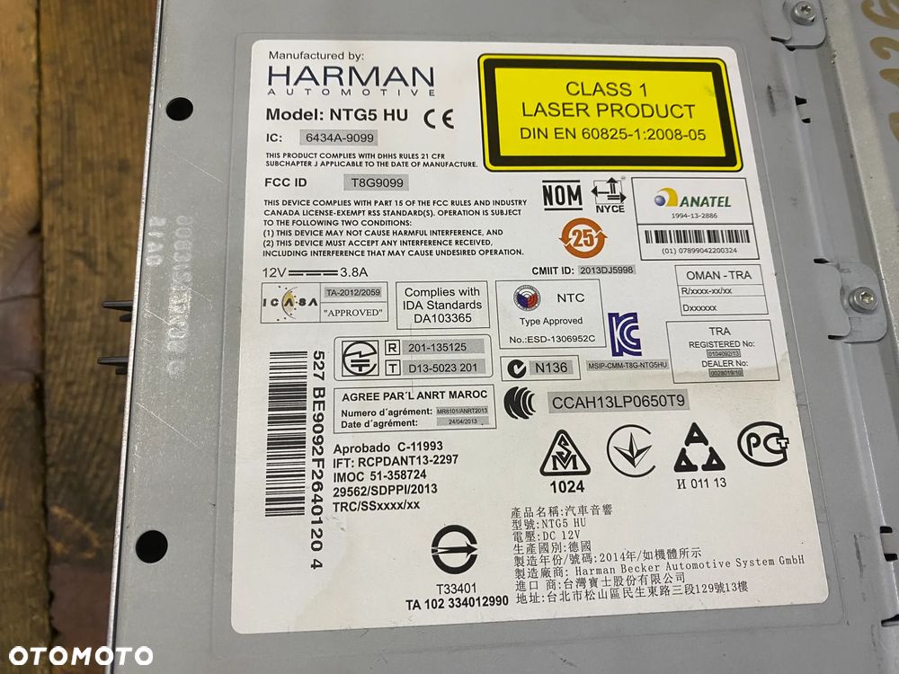 MERCEDES 205 glc radio nawigacja A 2059003719 vin - 6
