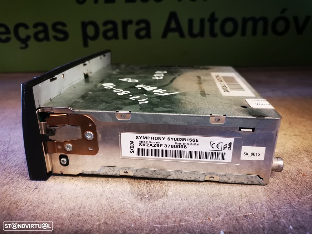 SKODA FABIA RÁDIO CD - R127 - 6