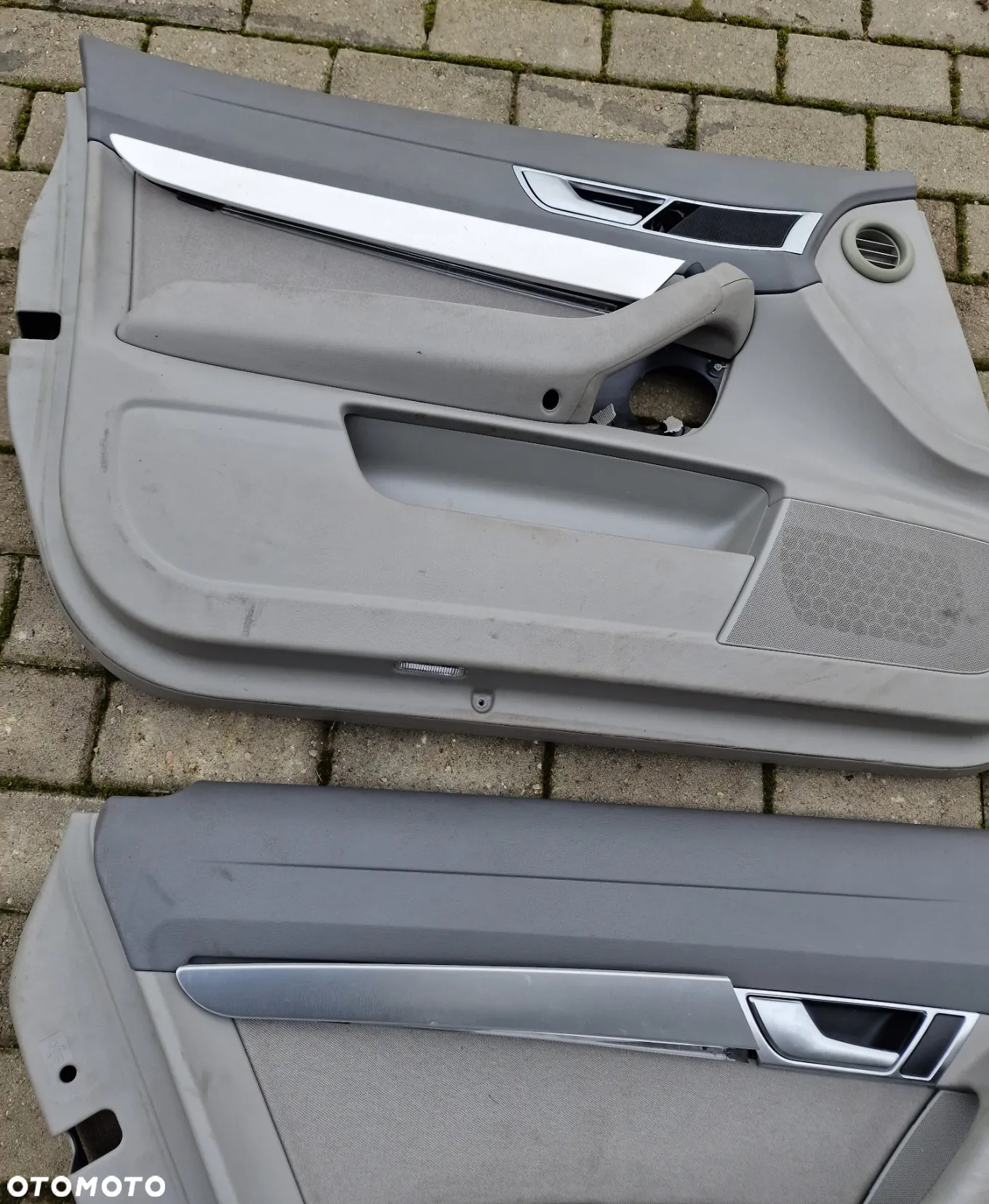BOCZKI DRZWI KOMPLET PODŚWIETLANE AUDI A6 C6 KOMBI LIFT - 14