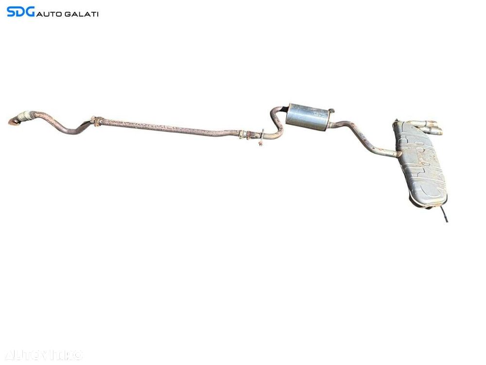 Toba Teava Racord Flexibil Esapament Evacuare Intermediara Finala Traseu Complet Volkswagen Golf 5 1.4 TSI 2004 - 2008 Cod 1K0253411BK 1K0119AT 1K0120 1K6253611N 1K0254307K [LC2187] - 1