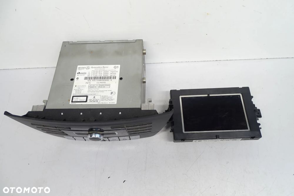 MERCEDES C W204 RADIO NAWIGACJA WYŚWIETLACZ  A2049009807 - 7