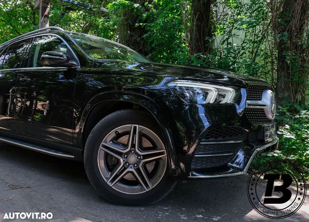 Praguri Aluminiu cu LED compatibile cu Mercedes GLE SUV W167 - 15