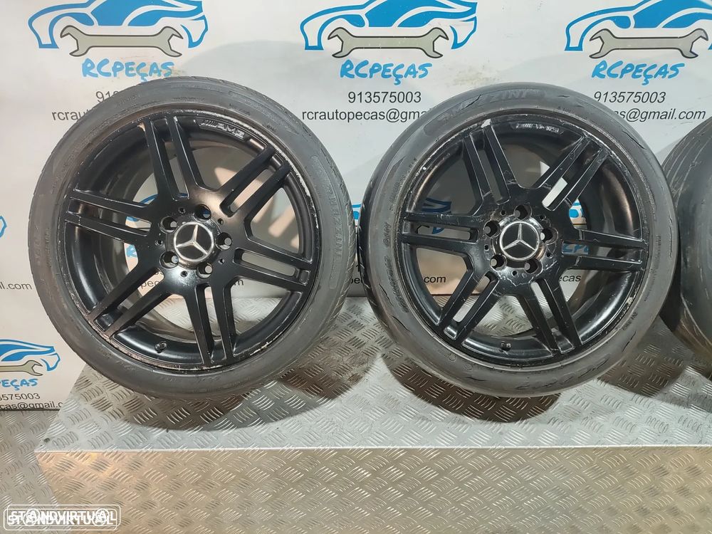 Jantes 17" Mercedes Benz AMG - 7,5J | 8,5J | ET47 | ET58 - 5x112 - A2044014502 | A2044014602 - Class C | E | A | Originais | W204 | 17 Polegadas | Jante | Original | Furação 5 x 112 - 6