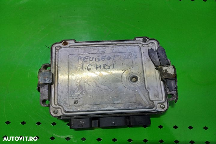 CALCULATOR ECU 1.6 HDI 9663755480 Peugeot 207 - 1