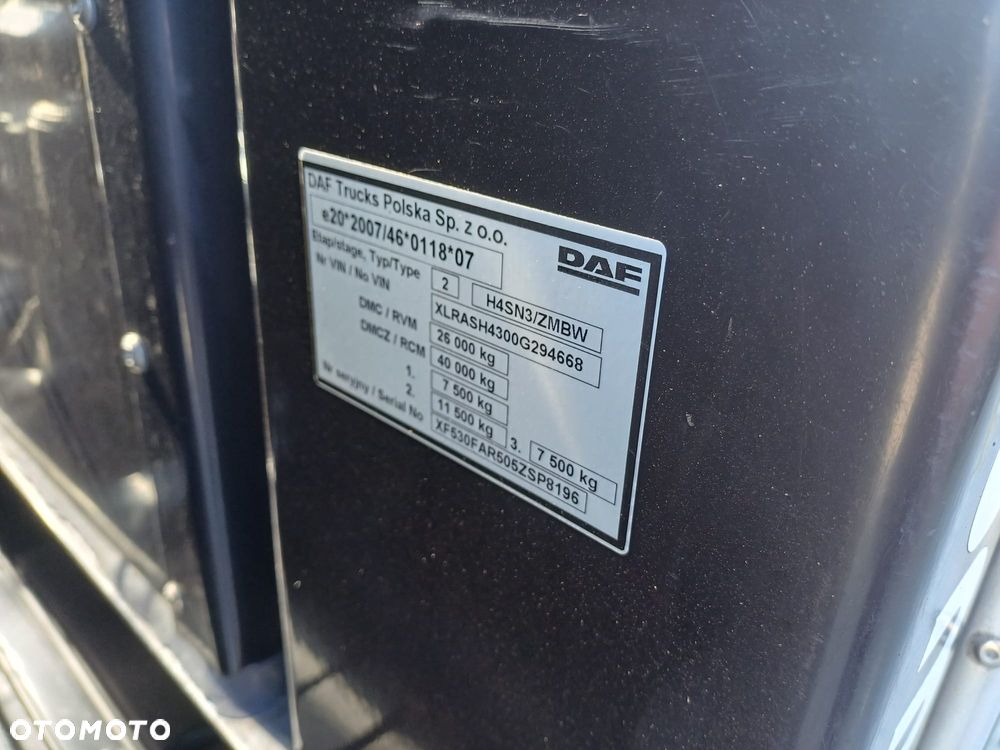 DAF XF 530 SUPER SPACE CAB 2020r.EURO 6 - 22