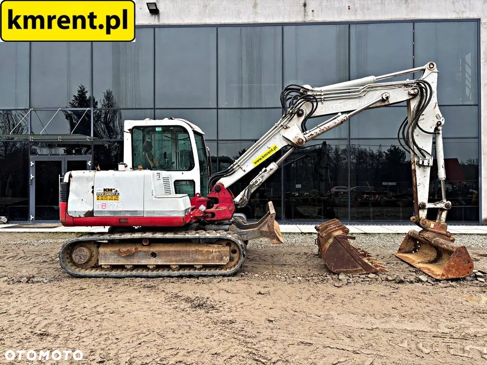 Takeuchi TB175 KOPARKA GĄSIENICOWA 2007r. |  JCB 8085 8080 MECALAC 8 MCR - 1