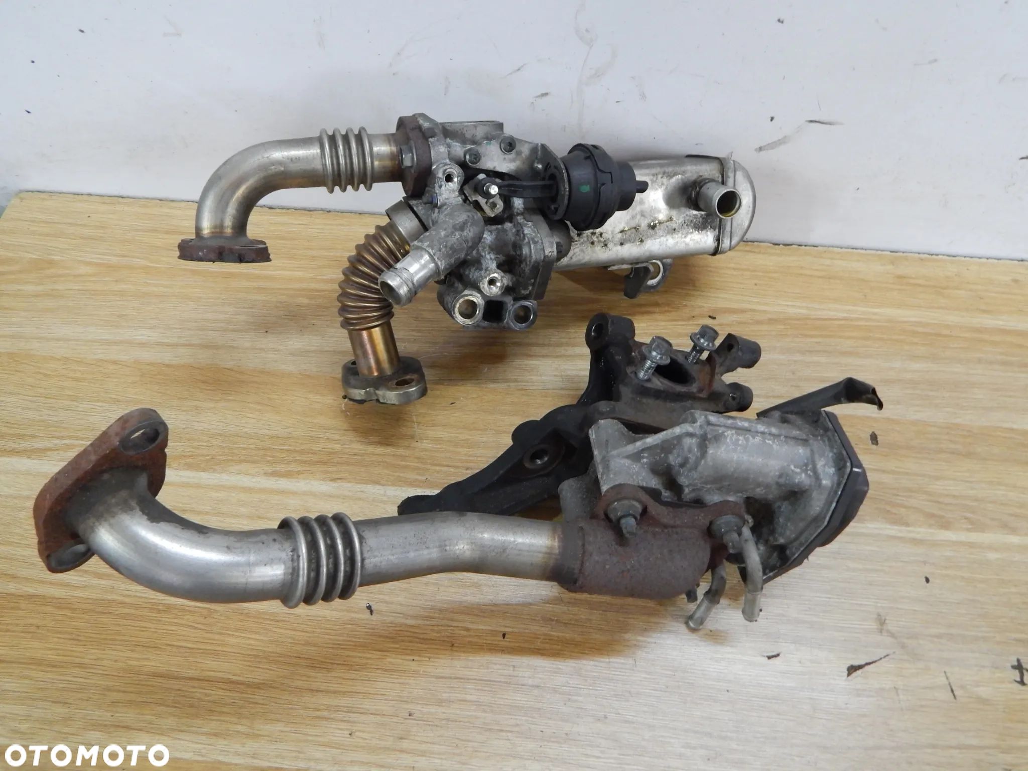 Zawór EGR chłodnica chłodniczka egr 2.5 dci Nissan Navara D40 pathfinder Cabstar Renault Maxity 10-20 Euro 5 Łuków części - 1