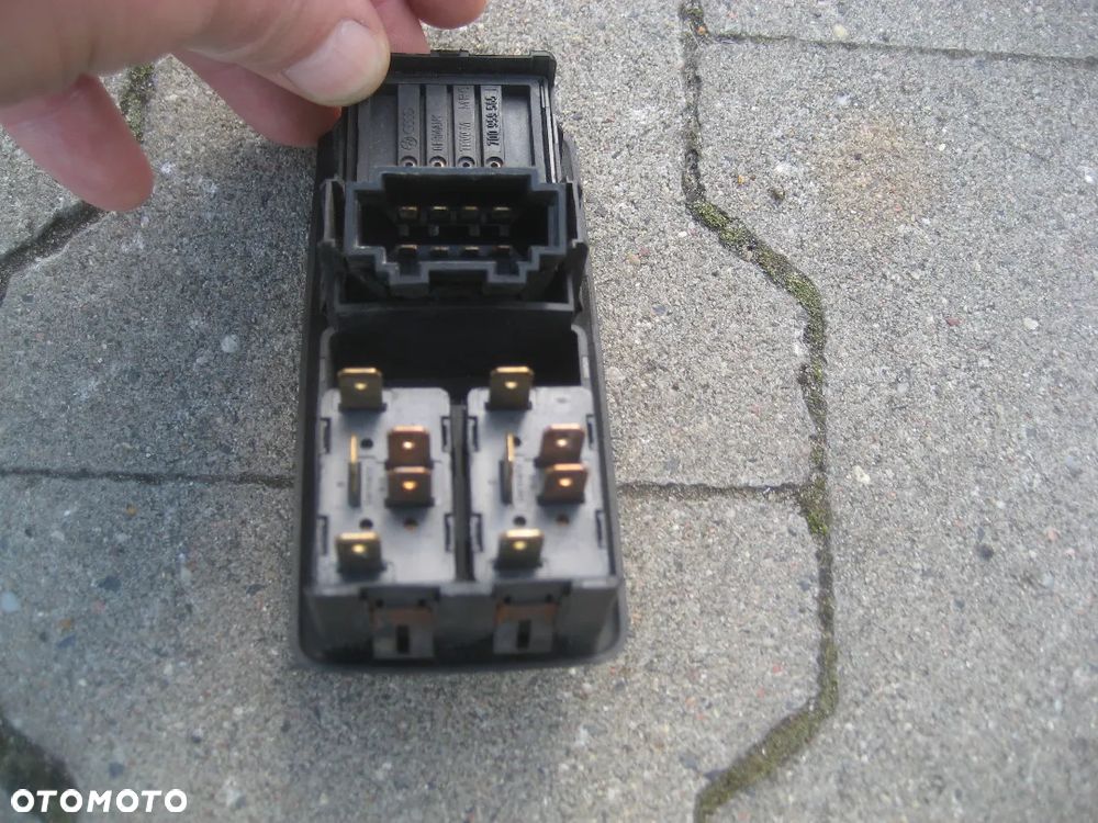 vw t4 lift 00-03r multivan przełącznik szyby lusterek lewy 7d0959565 - 4