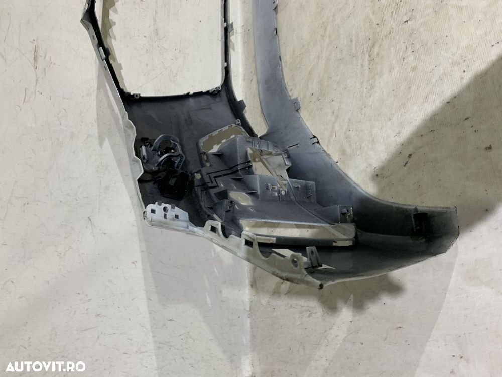 Bara fata Audi A4, B9, facelift, S-Line, 2020, 2021, 2022, 2023, 2024, cod origine OE 8W0807437AQ, cu gauri pentru spalatori faruri. - 13