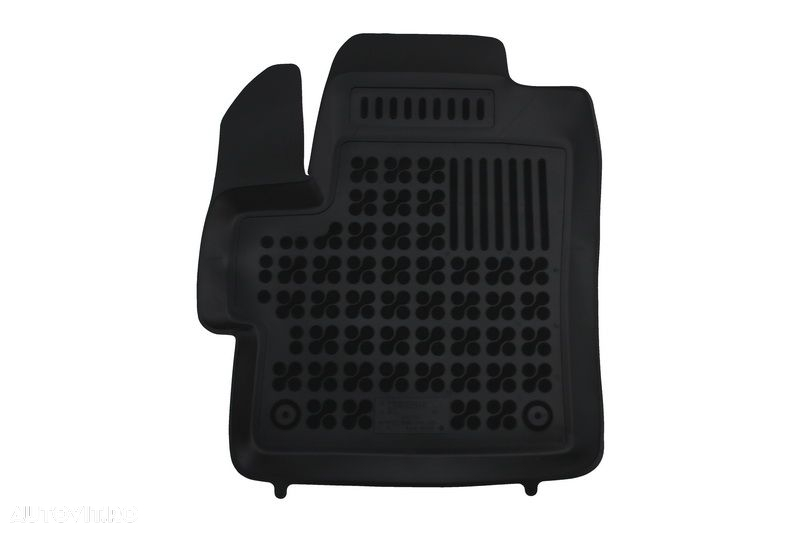 Covorase Presuri Auto Negru din Cauciuc compatibil cu CHEVROLET Spark - 2