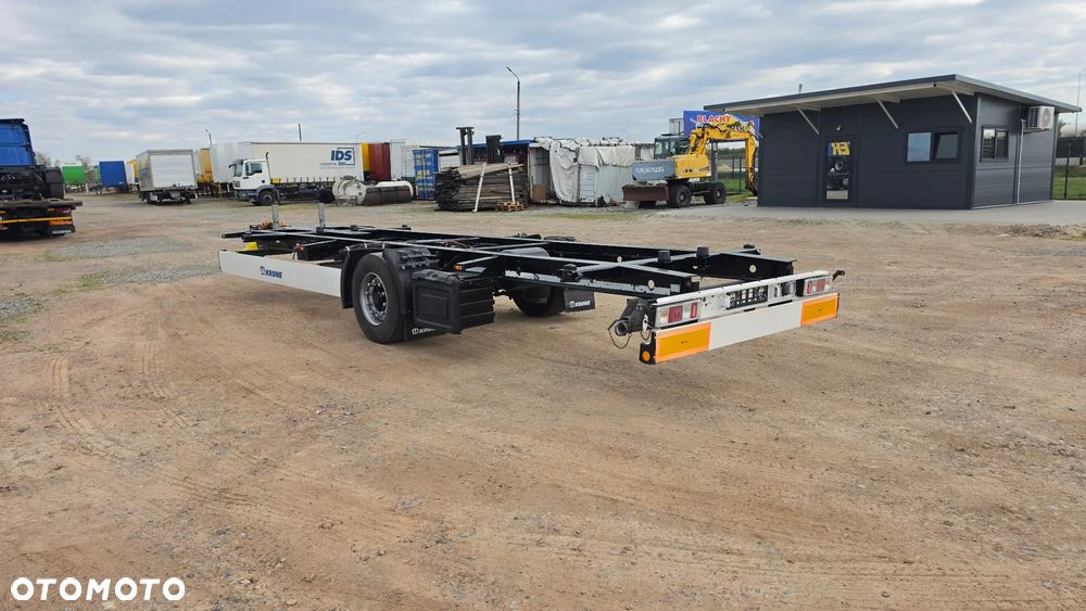 Krone 18.500zł netto TANDEM KRONE 1OŚ GÓRNY ZACZEP JUMBO BDF 7.45-7.80M 2017ROK ROK OPONY R19.5 ST.IDEALNY MOŻLIWOŚĆ TRANSPORTU - 6