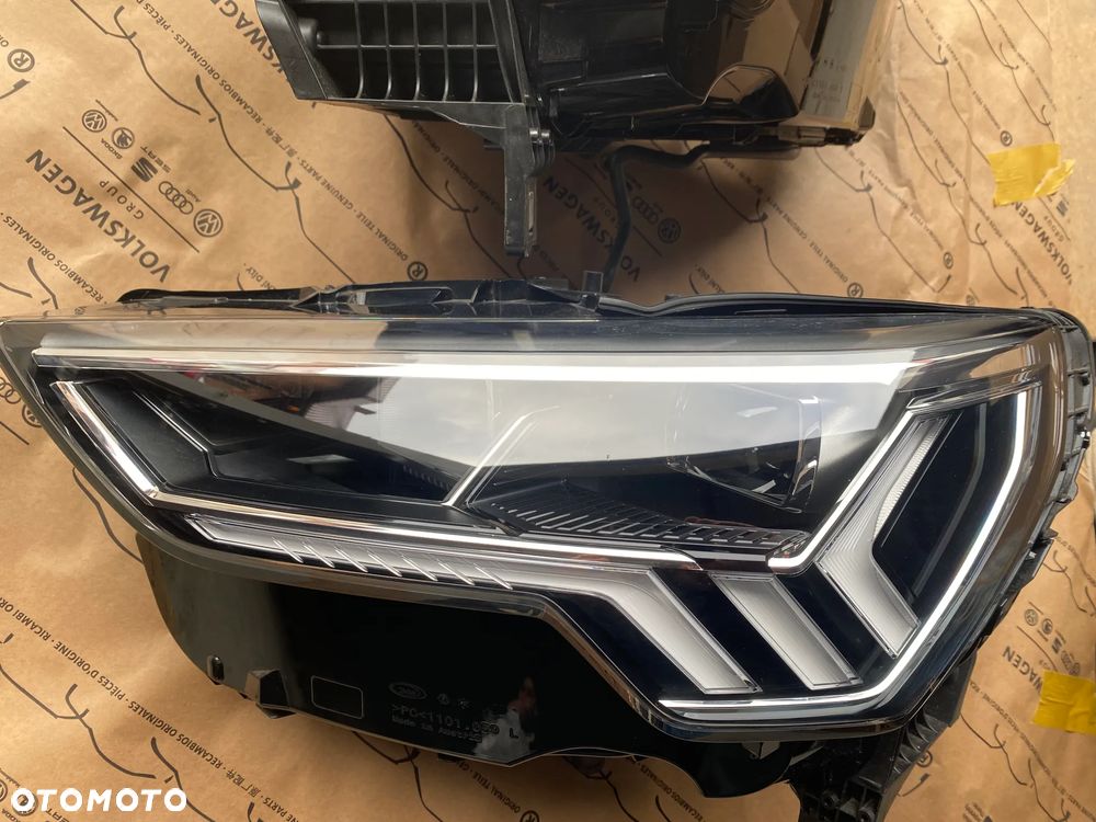 AUDI Q3 83A kompletny przód maska lampy zderzak błotnik pas B9 B9 LX5E 32km - 12