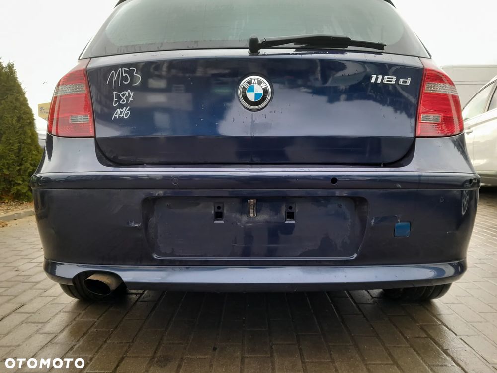 BMW E87 LIFT ZDERZAK TYLNY TYŁ PDC KOLOR: A76 - 2