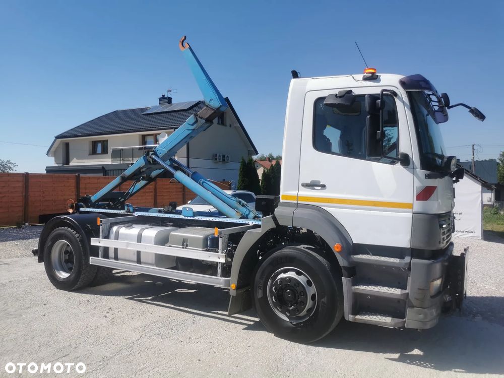 Mercedes-Benz Atego 18.230 Hakowiec do kontenerów płyta czołowa Blokada mostu Hydraulika - 9