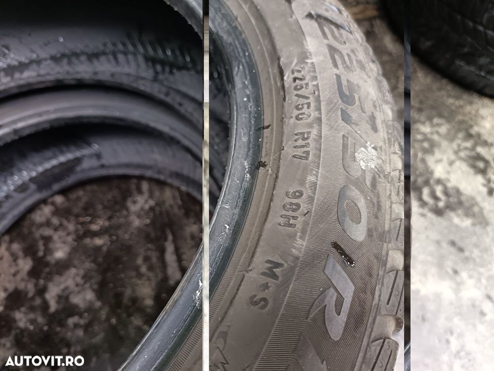Anvelope MS iarna 225 50 17 pirelli runflat 2018 5.mm - 4