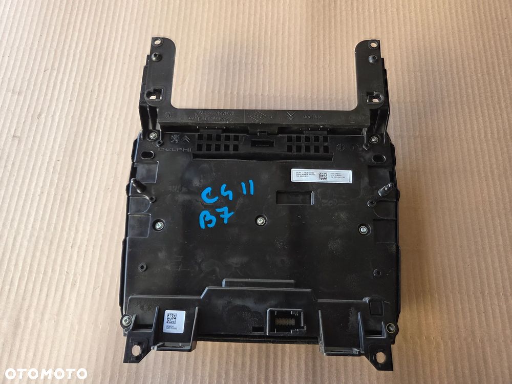 Panel sterownia klimatyzacja radiem Citroen C4 II B7 - 6