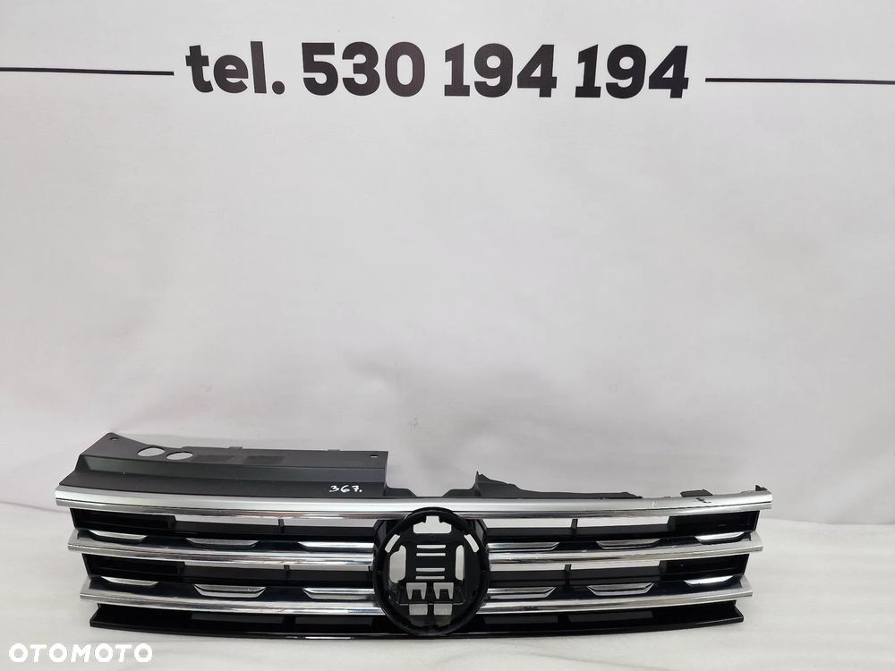 VW TIGUAN 5NA R-LINE / ALLSPACE 18- ATRAPA / GRILL PRZEDNI PRZÓD , NR 5NA853653B / 5NA853653 , NR AUKCJI GR367 - 1