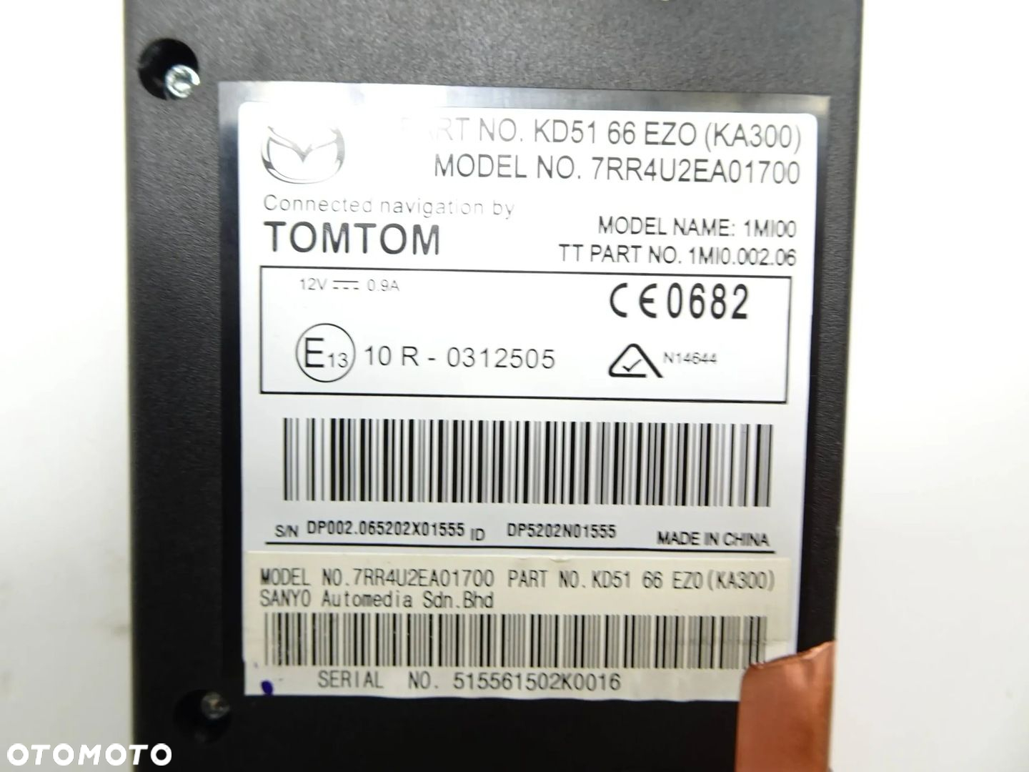 Moduł sterownik nawigacji TOMTOM Mazda CX-5 12-17r., - 2