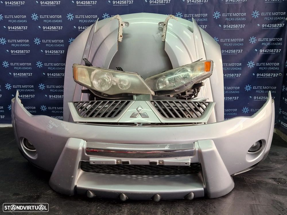 Frente completa usada MITSUBISHI OUTLANDER 2.0 Di parachoques oticas guardalamas capot radiador - 2
