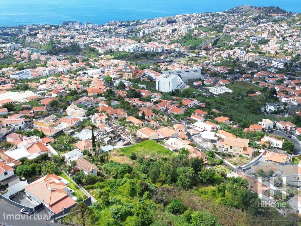 Terreno com 6.090 m² no Funchal, com excelente vista mar e cidade - Grande imagem: 2/28