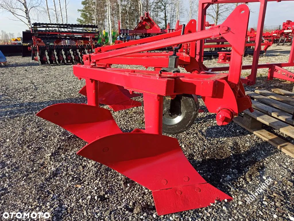 Wzmocniona rama PŁUG 2 skibowy do mini traktorków kuboty iseki Transport - 1