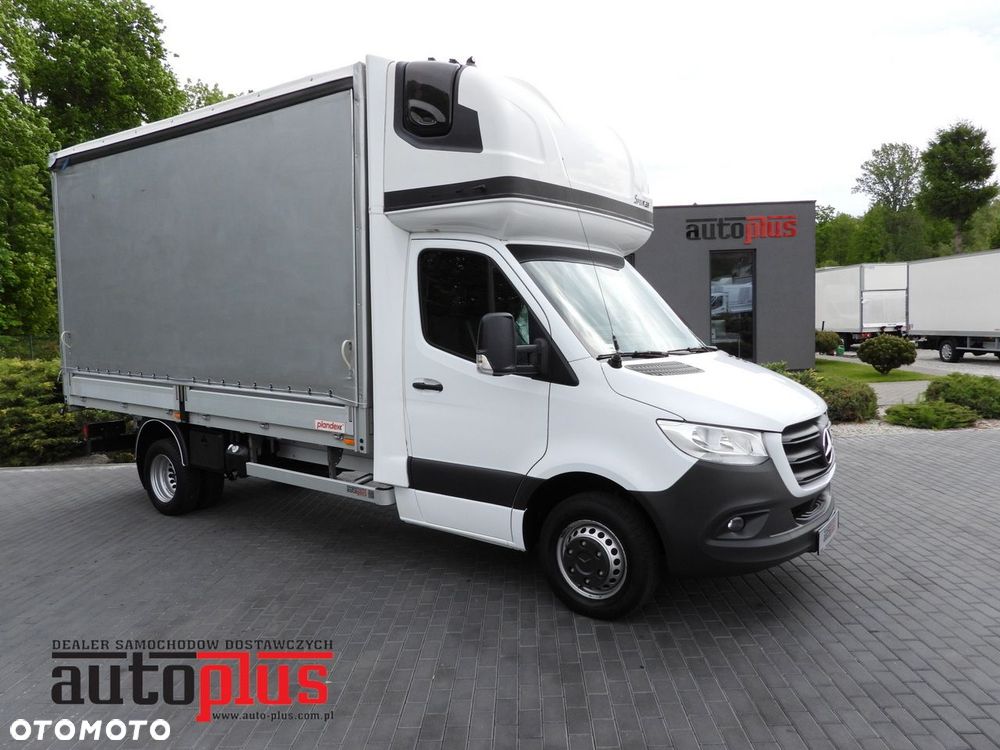 Mercedes-Benz SPRINTER 519  PLANDEKA 8 PALET WEBASTO TEMPOMAT BLIŹNIACZE KOŁA KLIMATYZACJA  190KM - 2