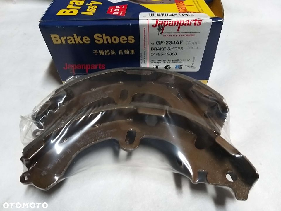 SZCZĘKI HAM.200x37 TOYOTA COROLLA 83-> 92 E10,E11,E7,E8,E9 20-82  04495-01011  04495-12080 - 1
