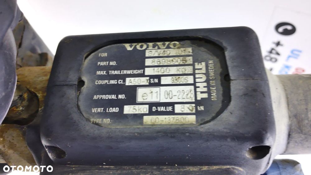 Volvo V40 Hak Holowniczy - 7