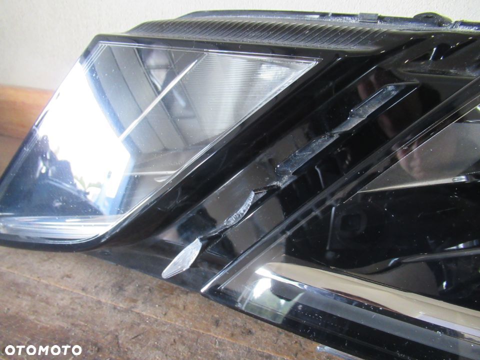 LAMPA PRZÓD PRZEDNIA PRAWA LEWA SKODA OCTAVIA 3 III LIFT FULL LED 2016-2020 rok - 3