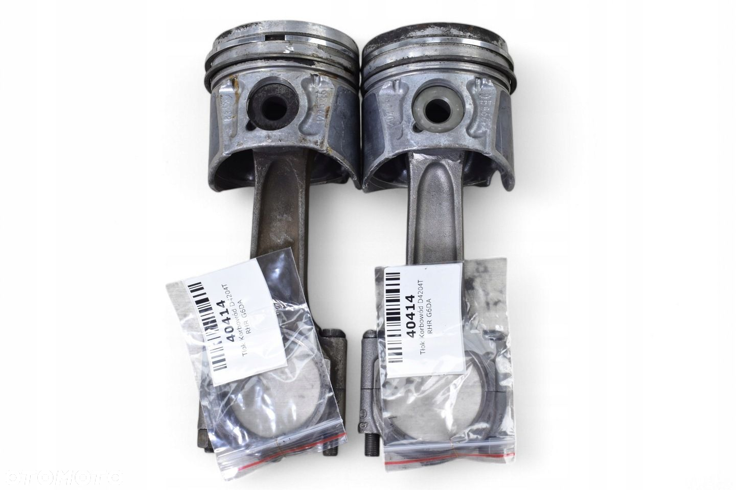 Tłok Korbowód VOLVO FORD PEUGEOT CITROEN 2.0d TDCI HDI D4204T RHR G6DA - 6
