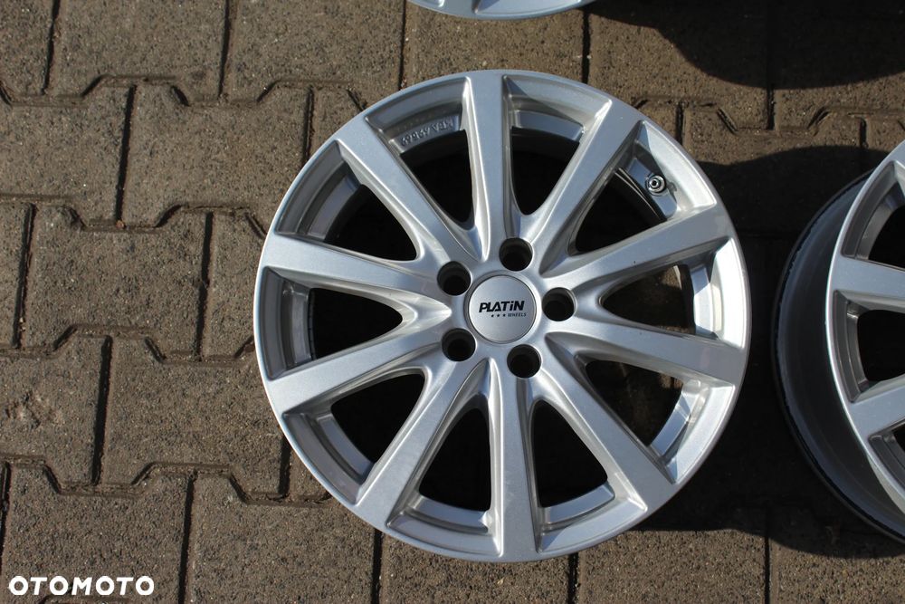 Platin 16cali 5x100 Et38 7J VW SKODA AUDI SEAT Ładne - 5