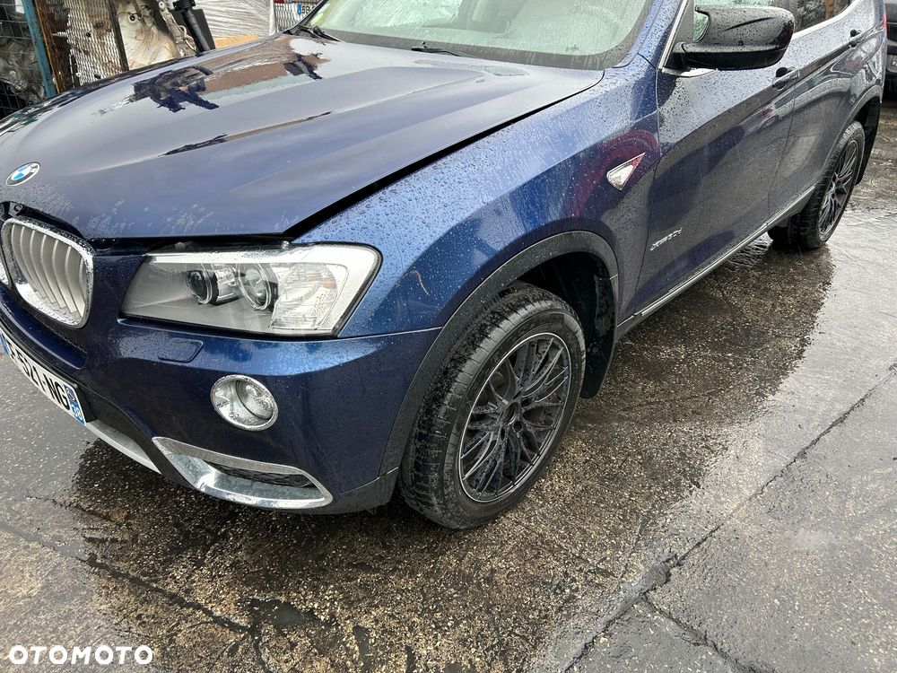 Bmw x3 F25 przód kompletny maska zderzak błotniki lampy xenon europa pas przedni chłodnice 3.0 D A76/5 - 7